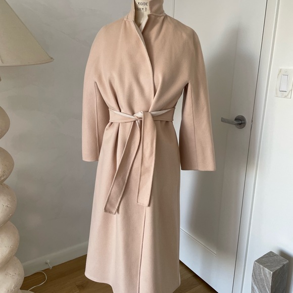 Max Mara Dress coat In Silk And Casmere Size 2